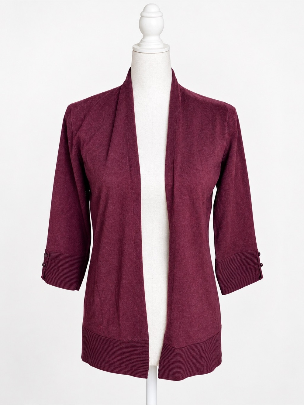 Maroon Cardigan NWOT Size Small